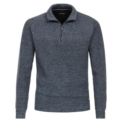 Abbildung von Casamoda Troyer Strickpullover, Herren, Größe: Large, Blau