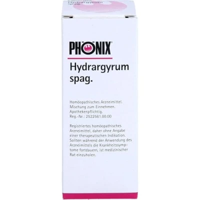 Abbildung von Phönix Hydrargyrum Spag.mischung 50 ml