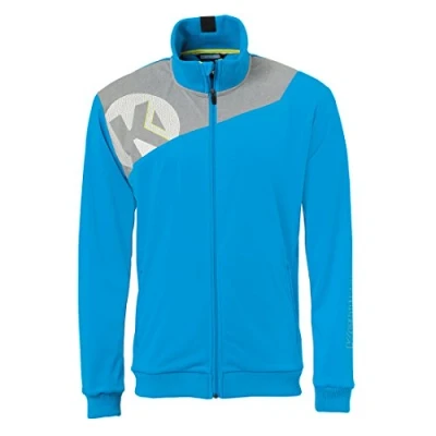 Abbildung von Kempa Kinder Core 2.0 Poly Jacke, kempablau/Dark grau melan, 128