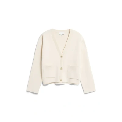 Abbildung von Armedangels Strickjacke, Damen, Größe: Medium, Oatmilk