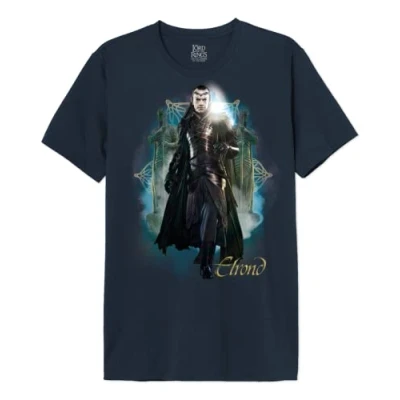 Abbildung von The Lord Of Rings Herren Melotrmts016 T Shirt, Marineblau, XXL