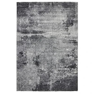 Abbildung von Andiamo Teppich &quot;Luna&quot;, rund, Kurzflor, modernes Design, ideal im Wohnzimmer &amp; Schlafzimmer