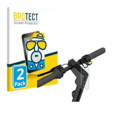 Abbildung von BROTECT Entspiegelungs Schutzfolie für Segway Ninebot KickScooter MAX G30LD (2 Stück) Matte Displayschutz Folie, Anti Reflex, Fingerprint