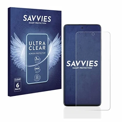 Abbildung von Savvies 6 Stück Schutzfolie für Samsung Galaxy A51 Displayschutz Folie Ultra Transparent
