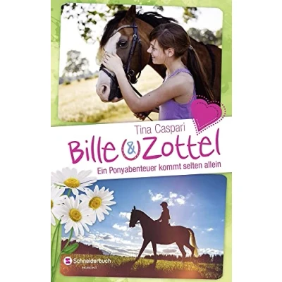 Abbildung von Bille und Zottel Ein Ponyabenteuer kommt selten allein: Pusztaferien Ponybriefe; Reitklub Wedenbruck; Die letzte Hürde