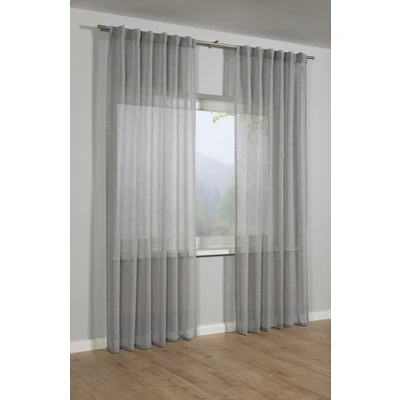 Abbildung von GARDINIA Gardine &quot;Schal mit verdeckten Schlaufen&quot;, (1 St.), transparent, Polyester, Stoff 100 % Polyester