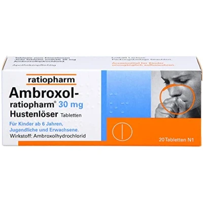 Abbildung von Ambroxol ratiopharm 30 mg Hustenlöser 20 St