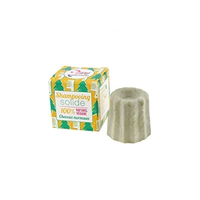 Abbildung von Shampoing Solide Pour Cheveux Normaux, Argile Blanche et Verte 70 ml