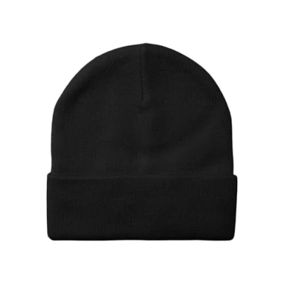 Abbildung von VERO MODA Damen VMVILDE Beanie NOOS Strickmütze, Black, Einheitsgröße
