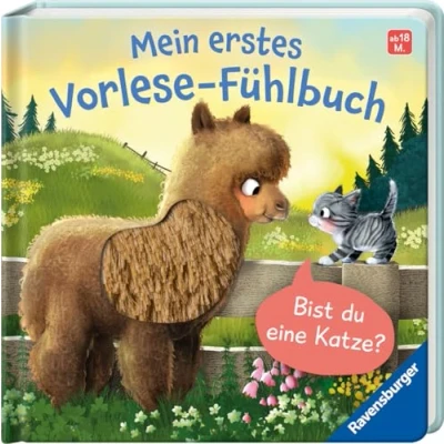 Abbildung von Mein erstes Vorlese Fühlbuch: Bist du Eine Katze? erste Geschichte mit Fühlteilen für Kinder ab 18 Monaten, Kinderbuch