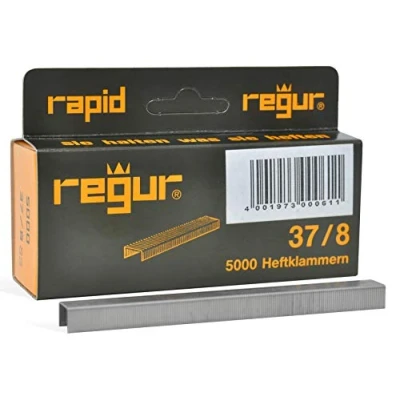 Abbildung von Regur Feindrahtklammer Typ 37 V2A 37/08 mm VE=5000 Stück