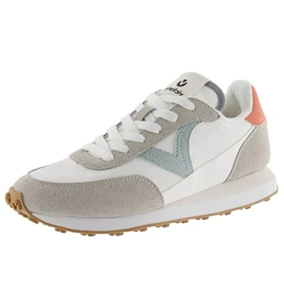 Abbildung von Victoria Shoes À Lacets Plate Sneaker low, Damen, Größe: 38, Céleste Schuhe