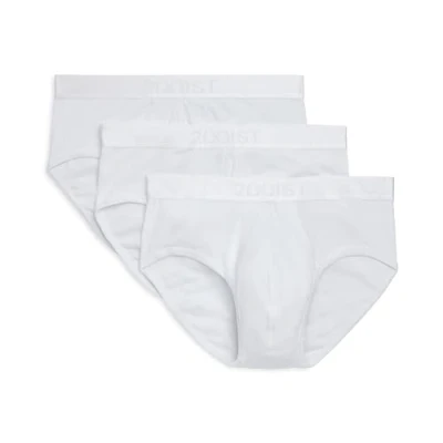 Abbildung von 2(x)ist) IST 3er Pack Pima Baumwolle Contour Pouch Slip Wei Medium