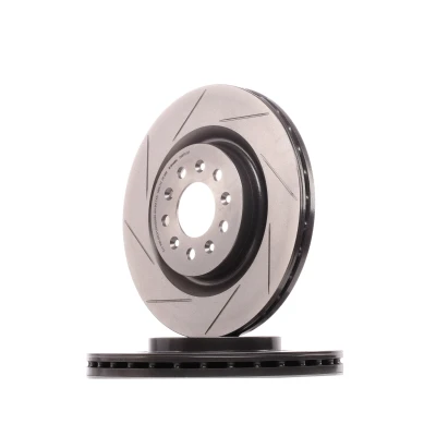Abbildung von BREMBO COATED DISC LINE 09.8781.21 Bremsscheibe 330 28 5 innenbelüftet, geschlitzt beschichtet hochgekohlt mit Schrauben ASTON MARTIN: DB9 Volante