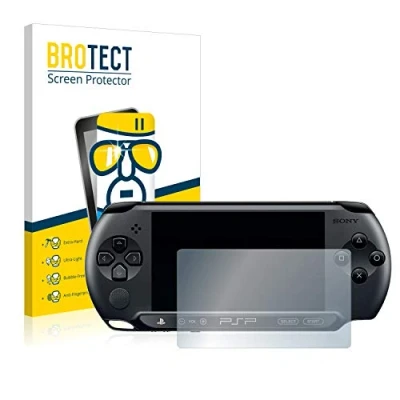 Abbildung von BROTECT Schutzglas für Sony PSP 1000 Schutzfolie Panzer Folie Glas [Extrem Kratzfest 9H, Anti Fingerprint, Ultra Transparent]