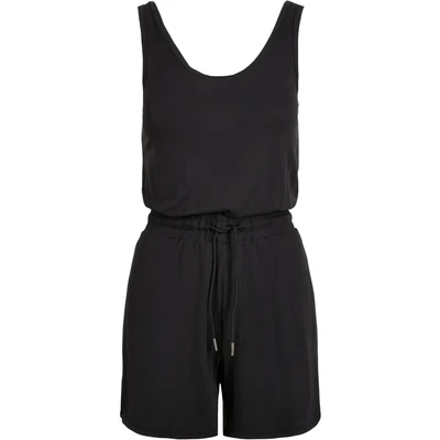 Abbildung von Urban Classics Ladies Short Sleeveless Modal Jumpsuit Jumpsuit, Damen, Größe: Large, Black
