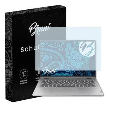 Abbildung von Bruni Schutzfolie kompatibel mit Lenovo IdeaPad Flex 5 Gen 8 14 Inch Folie, glasklare Displayschutzfolie (2X)
