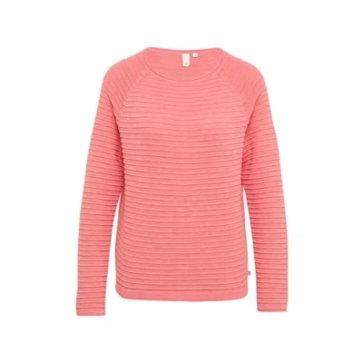 Abbildung von QS Damen 2133366 Pullover Langarm, korallrot, M