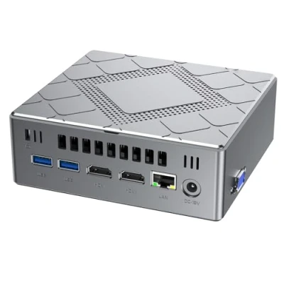 Abbildung von NiPoGi CK10 Mini PC Ιntel Core i5 12450H(Besser als 11390H,8C/12T, bis zu 4,4GHz) Computer 1TB M.2 NVMe SSD+32GB RAM(Dual Channel,3200MHz),4K UHD/HDMI+VGA Triple Display/WiFi6/BT5.2/Type C/RJ45