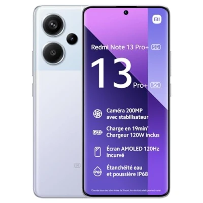 Abbildung von Xiaomi Redmi Note 13 Pro+ 5G 12GB/512GB Lila mit freenet Vertrag unbegrenzt telefonieren + 25000 MB 4G
