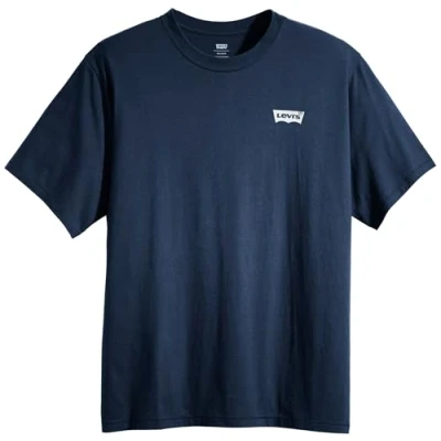 Abbildung von Levis Plus T Shirt &quot;BIG RELAXED FIT TEE&quot;, mit großem Rückenprint in Used Optik