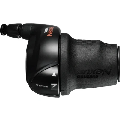 Abbildung von Drehgriffschalter 7 Fach Shimano Nexus SL C3000 Für NX40 Mit Kabeln Schwarz