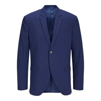 Abbildung von JACK&amp;JONES Herren JPRBUSHWICK Harry Blazer Slim Anzugjacke, Medieval Blue/Fit:Slim FIT, 48