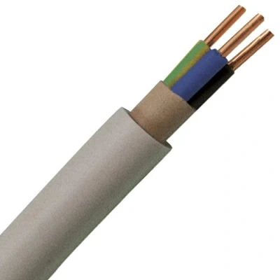 Abbildung von Kopp 153110843 Mantelleitung NYM J 3 G 2,50 mm² Grau 10 m