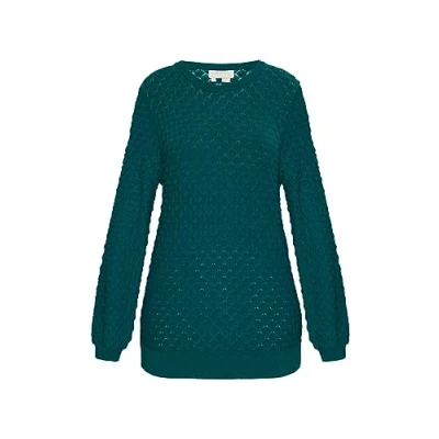 Abbildung von ALARY Women&#039;s Damen Strick Pullover 10426728 AL01, Türkis, M Sweater,