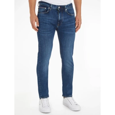 Abbildung von Tommy Hilfiger CORE Bleecker Slim Jeans Fit, Herren, Größe: 34x30, Oregon indigo