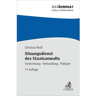 Abbildung von Sitzungsdienst des Staatsanwalts (Jura kompakt)