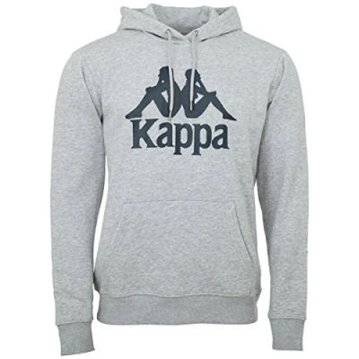 Abbildung von Kappa Kapuzenpullover für Kinder, Größe: 176, Grey melange