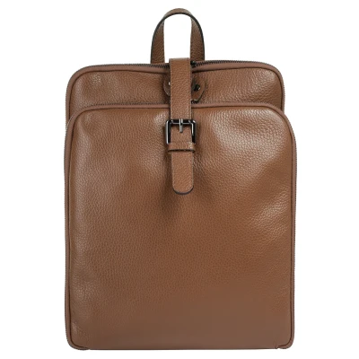 Abbildung von Cluty Cityrucksack, echt Leder, Made in Italy