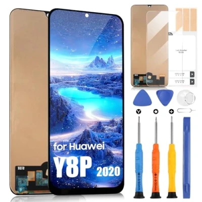 Abbildung von ARSSLY LCD Bildschirm für Huawei Y8P 2020 / P Smart S Display Ersatz des Bildschirms Touchscreen Digitizer Full Assembly mit Werkzeugen