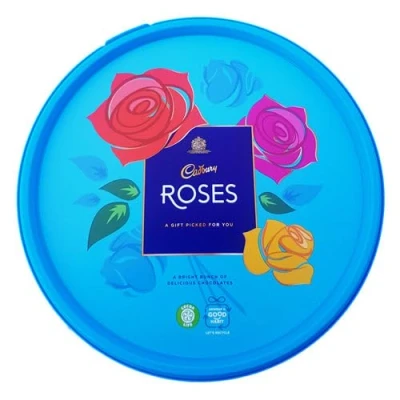 Abbildung von Cadbury Roses Tub 729g net. 748g incl. wraps Geschenkdose