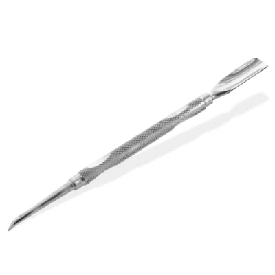 Abbildung von OTTO HERDER MANICURE Doppelinstrument 13,5 cm, Nagelhautschieber und Nagelreiniger aus Edelstahl für Bearbeitung Nagelhaut, Fingernägel Fußnägel
