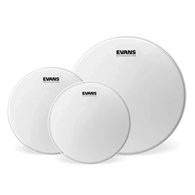 Abbildung von Evans UV2 Standard Pack mit beschichteten Tomfellen (25, 4 cm, 33, 0 40, 6 cm)