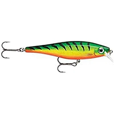 Abbildung von Rapala BX Minnow Angelköder Angelzubehör aus Balsaholz Süßwasser Spinnköder Friedfische und Raubfische Lauftiefe 0.6 1.2m Fischköder 7cm, 7g Hergestellt in Estland Firetiger