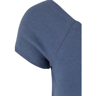 Abbildung von Urban Classics OFF Shoulder Etuikleid, Damen, Größe: 5XL, Vintageblue