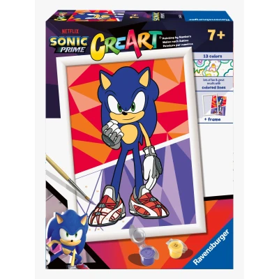 Abbildung von Ravensburger CreArt Sonic Prime Malset