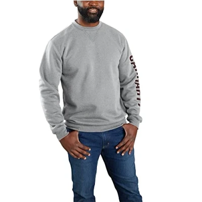 Abbildung von Carhartt Langarmshirt Crewneck Graphic Logo Sweatshirt