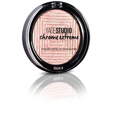 Abbildung von Maybelline Facestudio Chrome Extreme Intense Metallic Highlighter 350 Molten Rose Gold