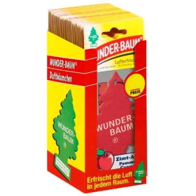 Abbildung von Wunder Baum 134231/24 Lufterfrischer 24 er Box Zimt Apfel