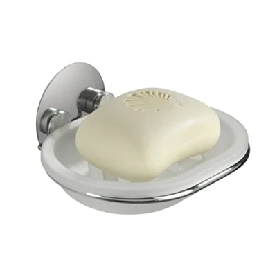 Abbildung von WENKO Seifenablage Turbo Loc®, Breite: 13 cm, Set, Befestigen ohne bohren