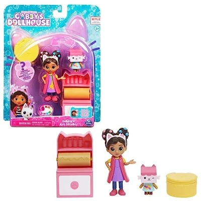 Abbildung von Spin Master Spielwelt Gabby&#039;s Dollhouse Cat tivity Pack Bastelset mit Baby Box, Art Studio