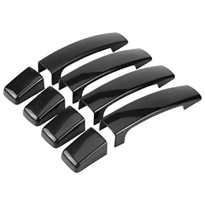Abbildung von KSTE 4pcs Auto Glänzend schwarz außen Tuergriffabdeckung for Range Rover Sport Discovery 3 Freelander 2