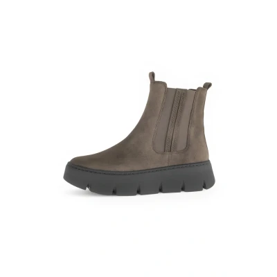 Abbildung von Gabor Damen Chelsea Boots, Frauen Stiefeletten,Best Fitting,Schlupfstiefel,flach,Stiefel,Bootee,Booties,halbstiefel,Mohair,37 EU / 4 UK