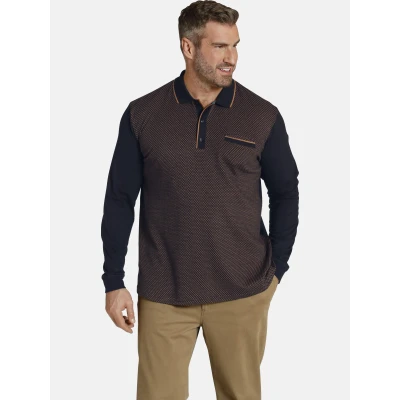 Abbildung von Charles Colby Poloshirt, Herren, Größe: 7XL, Blau