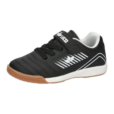 Abbildung von Lico Jungen Unisex Kinder Chaska VS Hallenturnschuhe, schwarz/Weiss, 28 EU