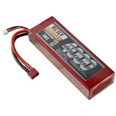 Abbildung von Reely Modellbau Akkupack (LiPo) 7.4 V 4000 mAh Zellen Zahl: 2 50 C Hardcase T Stecksystem